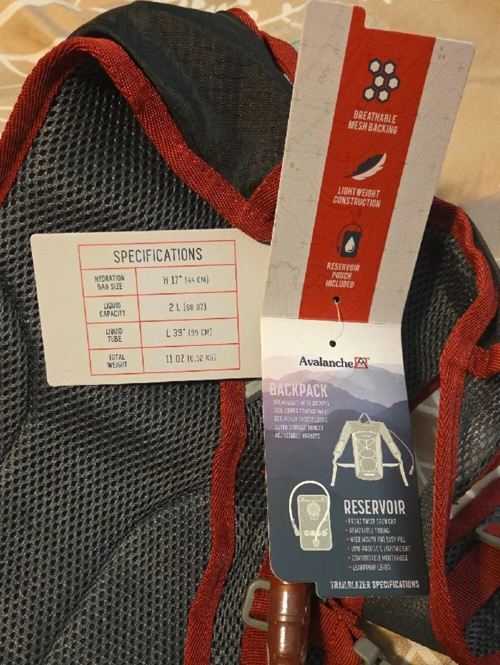 Lightweight Hydration Pack